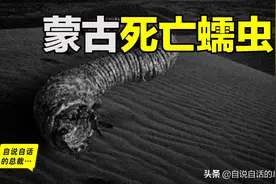 传说中的蒙古死亡蠕虫，找到它就能找到成吉思汗的宝藏图片