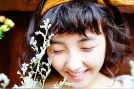 张子枫的二次元刘海，甜美可爱的日系少女来了图片