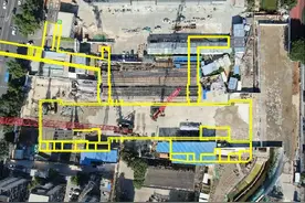 看64.4m深的地下连续墙如何施工图片