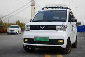 花七个月改装自己的宏光MINIEV，不仅出街有个性，1公里只要5分钱图片