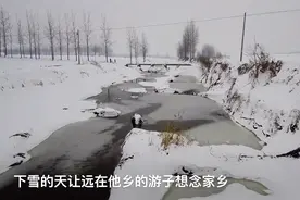 农村小伙儿航拍2018年第一场雪，你还记得吗？静静当时好瘦！视频封面