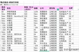 云南18位富豪登上胡润百富榜 房地产不挣钱了？图片