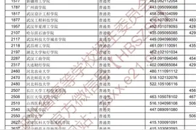 湖北省2020年普通高校招生本科第二批录取院校征集志愿投档线公布图片