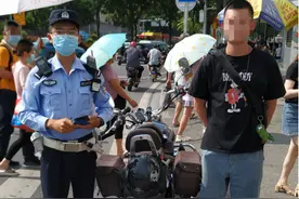 摩托车冲禁令？严查丨广州交通秩序大整治图片