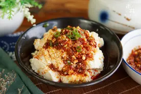 甜豆腐脑，咸豆腐脑，都不如四川这种豆腐脑过瘾，川人太会吃了图片