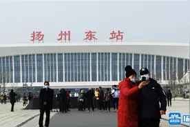 高铁开通！连淮扬镇铁路扬州东站成为“网红打卡地”图片