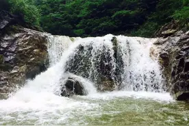 探访山西晋城一景区，山幽水清，潭瀑遍布，非常适合亲子游图片