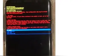 三星国行手机曝Bug：黑屏、乱码、无限重启图片
