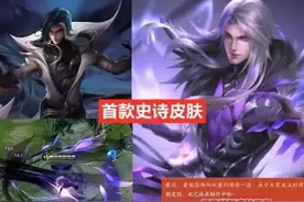 司马懿皮肤官宣，一款紫色，一款金色，你更喜欢哪一款图片