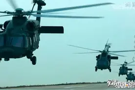 直-8L、直-20大机群罕见同时亮相演兵场，运载空突步兵攻城掠地，场面震撼图片