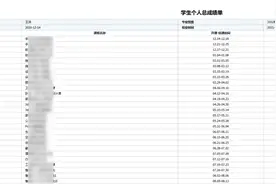 学习七个月，他的成绩全A图片