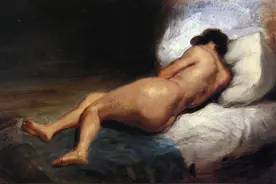 学赏画105法国浪漫主义画派的典型代表Eugène Delacroix作品赏析图片