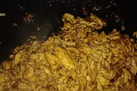 90岁的爷爷教我做的西红柿炒蛋臊子面，陕西人说正宗吗图片