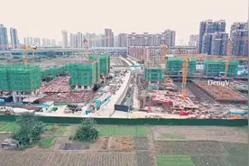 实拍新都区廖家湾TOD施工进展，并附上效果图，网友惊呼漂亮图片
