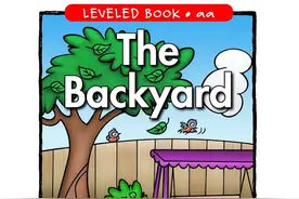 RAZ分级读物aa级《The backyard》图片