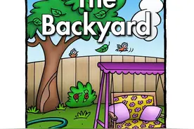 RAZ分级读物aa级《The backyard》图片