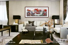 客厅墙上挂什么画好 这5款挂画，送给处于选画困惑中的你图片