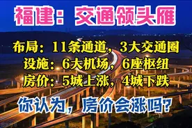 福建2025：6大机场，6座枢纽，3个交通圈，11条通道，4城房价下跌图片
