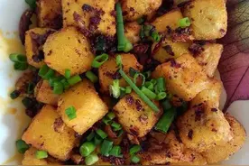 油炸豆腐果图片