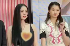 娜扎关晓彤“穷叉”组合同框，造型风格差异大，网友评论褒贬不一图片