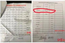 湖北一中学被指伙食质量滑坡，伙食费却结余80余万：校长受警告处分 下发3万元补贴已上缴图片