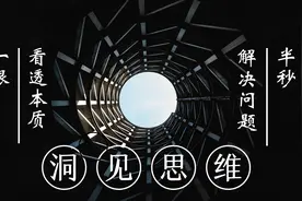 洞见思维：面对复杂问题，教你一眼看透本质，半秒解决问题图片