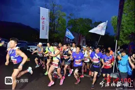 绕东钱湖3圈！奉化女将只用了8个多小时！“宁波100公里”创造新赛会纪录图片