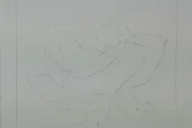 教你画玫瑰花一组步骤图图片