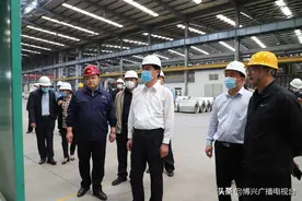 山东滨州博兴：李守江到经济开发区 吕艺镇督查企业VOCs整治工作图片