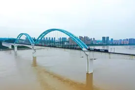 湖北省内物资在宜昌乘沿江班列快速入川 沿江班列今年已累计发送货物超5000吨图片