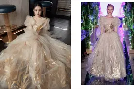 赵丽颖的高定是国货！网友：艳压群芳，不愧是人美心更美的颖宝图片
