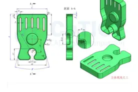 NX如何一步到位阵列形状不同的特征？图片