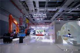 日立建机全球首发机型亮相2020进博会图片