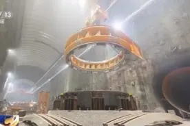 你知道白鹤滩水电站下有个巨大的“地下迷宫”吗？跟着小机器人一起去探险吧图片