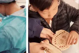 姚晨自曝儿子换牙问题，很多孩子中招！牙齿健康，家长们都要注意图片