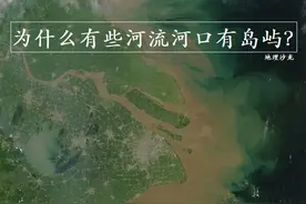 为什么有的河流河口有岛屿分布，而有的河口却没有岛屿？图片