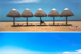走！去威海钻石沙滩，邂逅大海守望者图片