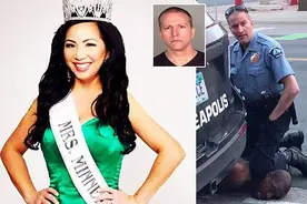 悲伤缘份：弗洛伊德与跪杀他的警察曾是同一单位保安，后者常过激图片