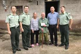抗战老兵一战歼敌400，隐姓埋名36年，欠账2400元巨款身份被曝光图片