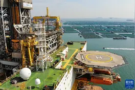探访大国重器“蓝鲸1号”图片