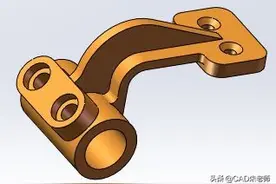 通过简化草图的方法绘制复杂形体——Solidworks三维建模图片