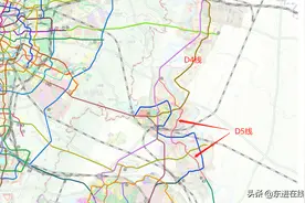 成都轨道“D5”线与“D4”线，连接简州、简阳、淮州图片