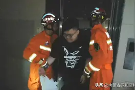 有人员被困电梯？消防员3分钟极速救援图片