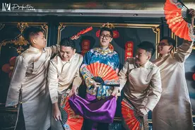 白鲨Ayom世纪婚礼羡煞众人，现场众星齐聚场面宏大图片