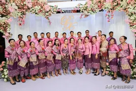 去老挝旅游记录老挝豪门婚礼现场和美丽的老挝新娘（第一季）图片
