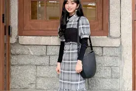 韩国MM的可爱清新风穿搭，温柔的小女人韵味，赏心悦目的感觉图片