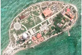 我国南海部分被占岛礁高清卫星图（二）图片