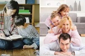外国妈妈单人能带一堆娃，咋做到的？听完育儿方法中国宝妈心好累图片