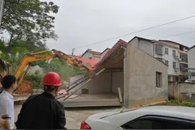 岳阳楼区望岳路街道加大禁违力度 营造良好人居环境图片