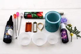 树脂UV滴胶饰品制作教程图片